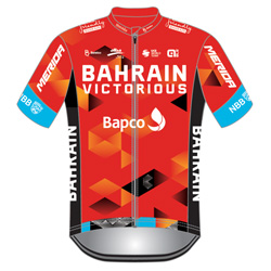 Team jersey BAHRAIN VICTORIOUS